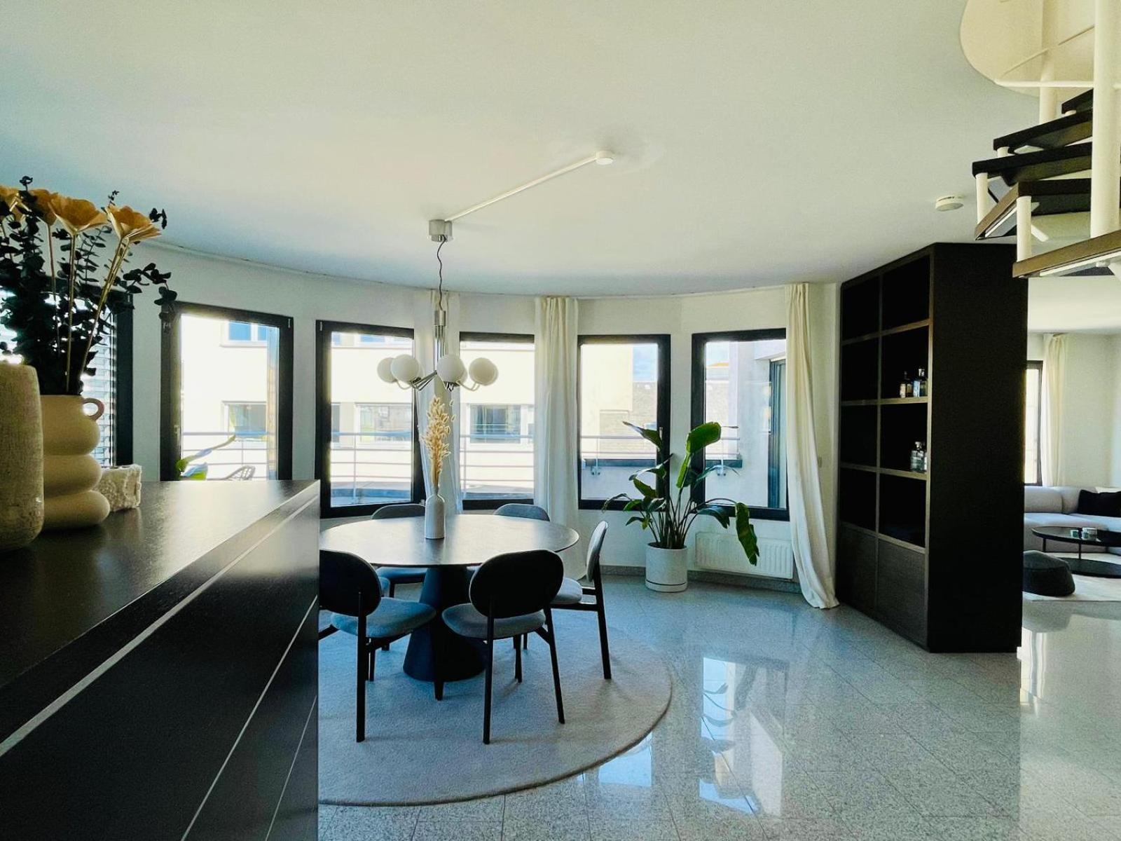 Lux Penthouse - Office, Terrace, Gym & Parking Apartment Люксембург Екстериор снимка